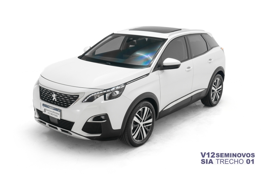 peugeot 3008 1.6 griffe thp 16v gasolina 4p automatico 5p 2019