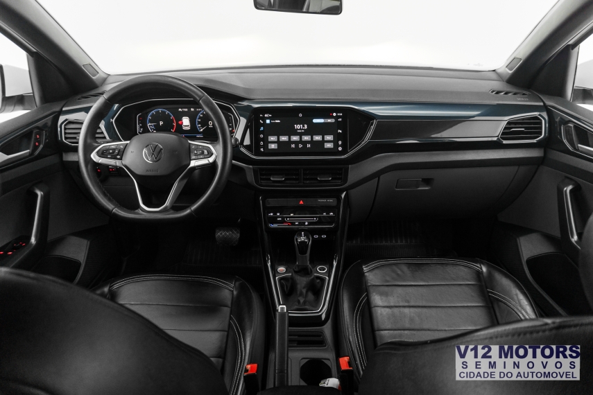volkswagen t-cross 1.0 200 tsi total flex comfortline automatico 4p 2024