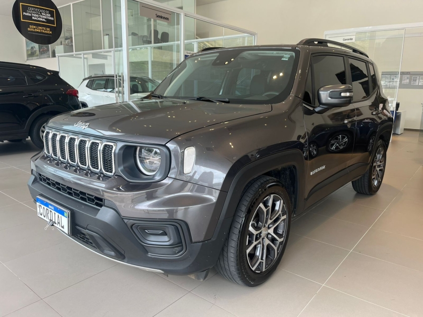 jeep renegade 1.3 t270 turbo flex longitude at6 5p automatico 2024