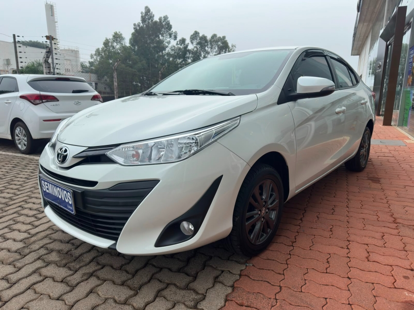 toyota yaris 1.5 16v flex sedan xl multidrive 4p automatico 2019