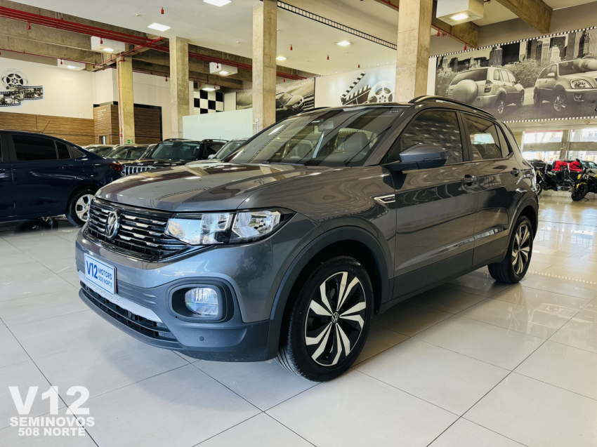 volkswagen t-cross 1.0 200 tsi total flex comfortline automatico 4p 2022