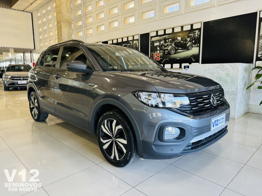 volkswagen t-cross 1.0 200 tsi total flex comfortline automatico 4p 2022