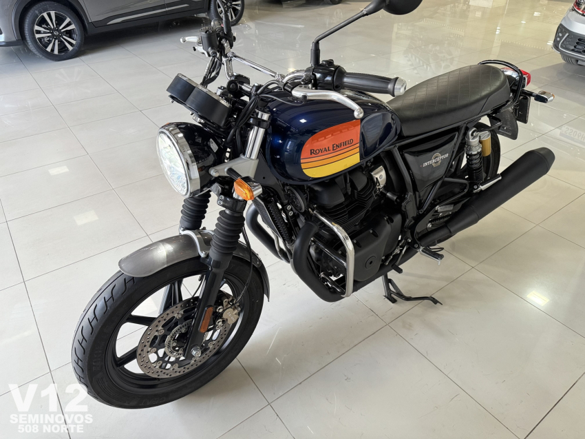 royal enfield interceptor 650 barcelona blue gasolina manual 2024