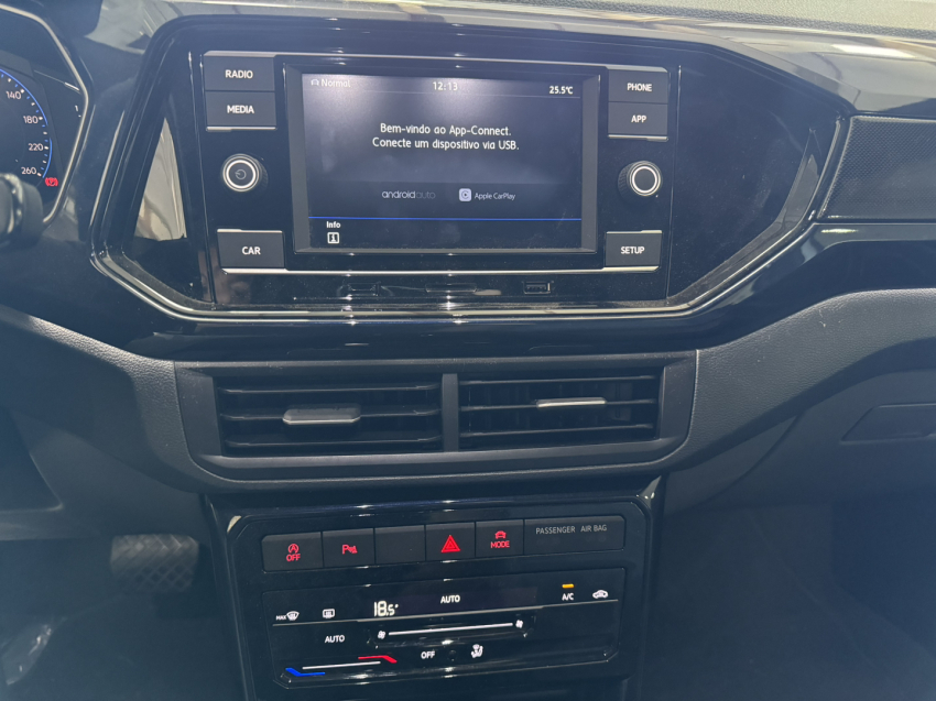 volkswagen t-cross 1.0 200 tsi total flex comfortline automatico.