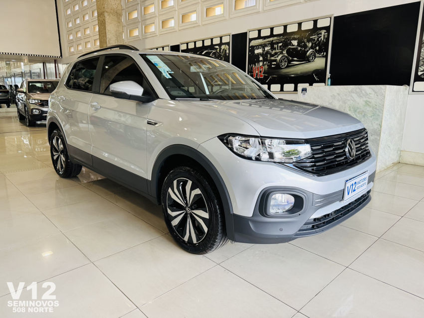 volkswagen t-cross 1.0 200 tsi total flex comfortline automatico 4p 2023
