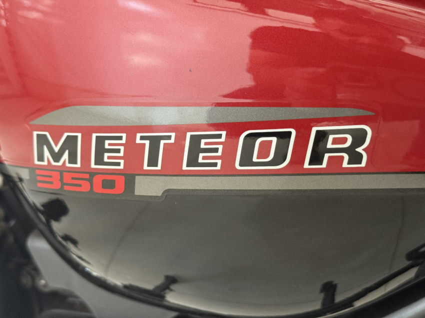 royal enfield meteor 350 supernova red gasolina manual 2024