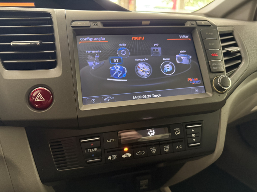 honda civic 2.0 lxr 16v flex 4p automatico 2014