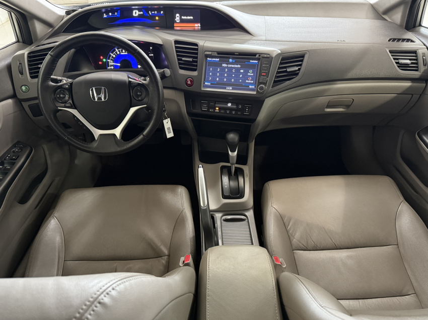 honda civic 2.0 lxr 16v flex 4p automatico 2014