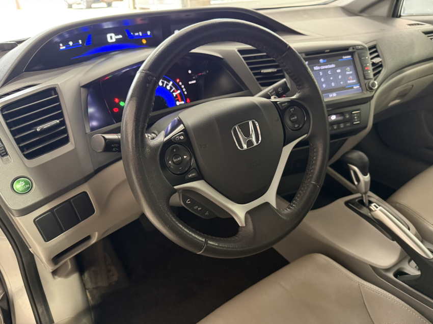 honda civic 2.0 lxr 16v flex 4p automatico 2014