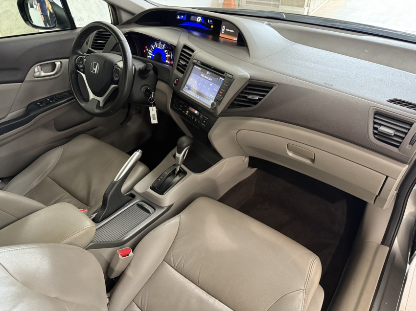 honda civic 2.0 lxr 16v flex 4p automatico 2014