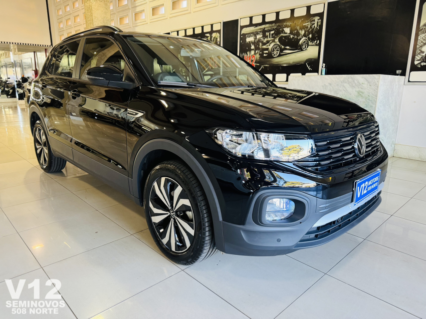 volkswagen t-cross 1.0 200 tsi total flex comfortline automatico.