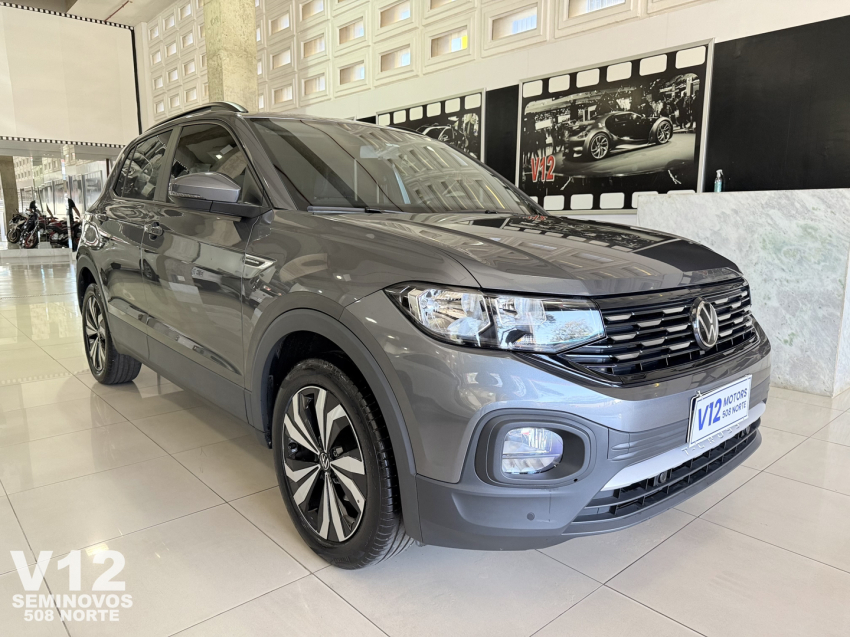 volkswagen t-cross 1.0 200 tsi total flex comfortline automatico 4p 2024