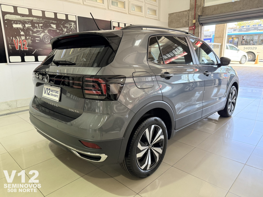 volkswagen t-cross 1.0 200 tsi total flex comfortline automatico 4p 2024