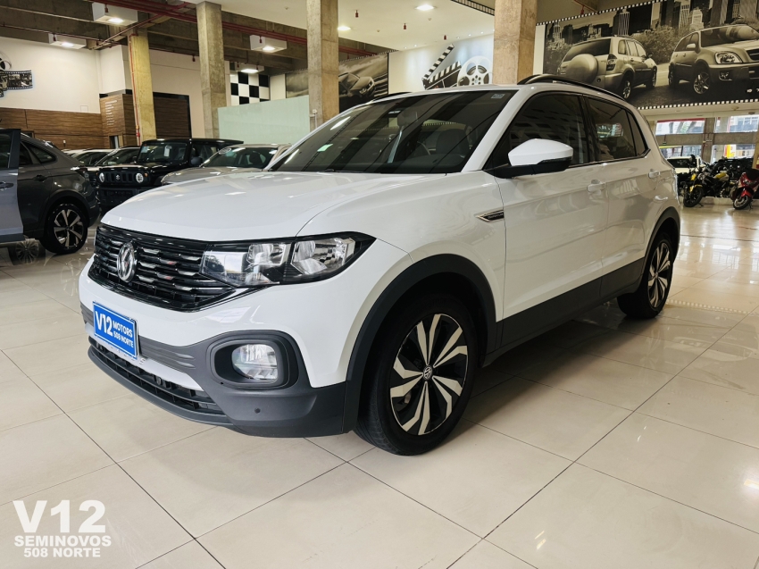 volkswagen t-cross 1.0 200 tsi total flex comfortline automatico 4p 2021