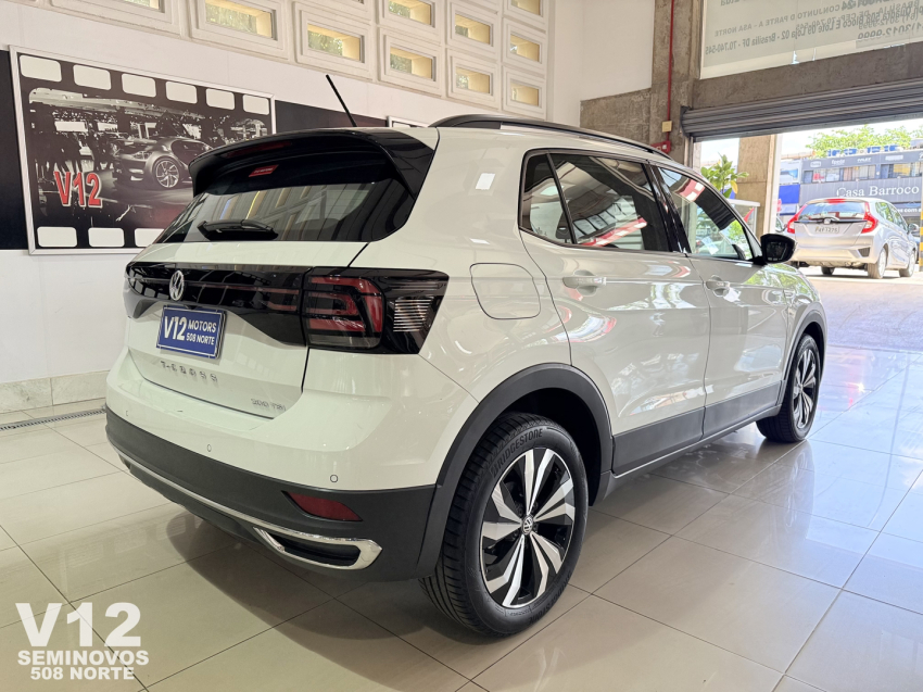 volkswagen t-cross 1.0 200 tsi total flex comfortline automatico 4p 2021
