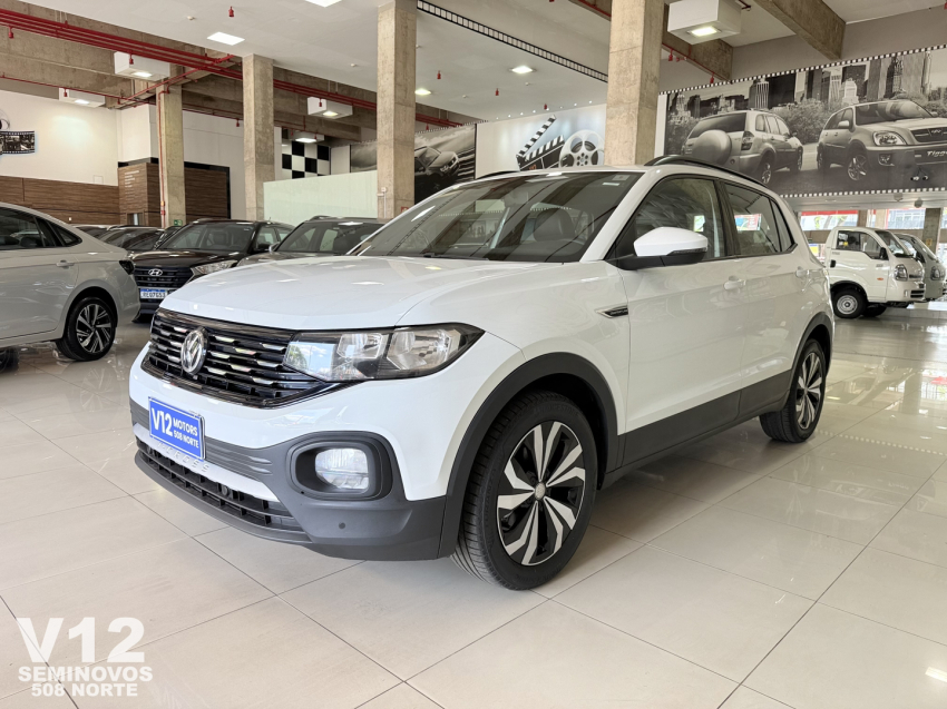 volkswagen t-cross 1.0 200 tsi total flex comfortline automatico 4p 2021