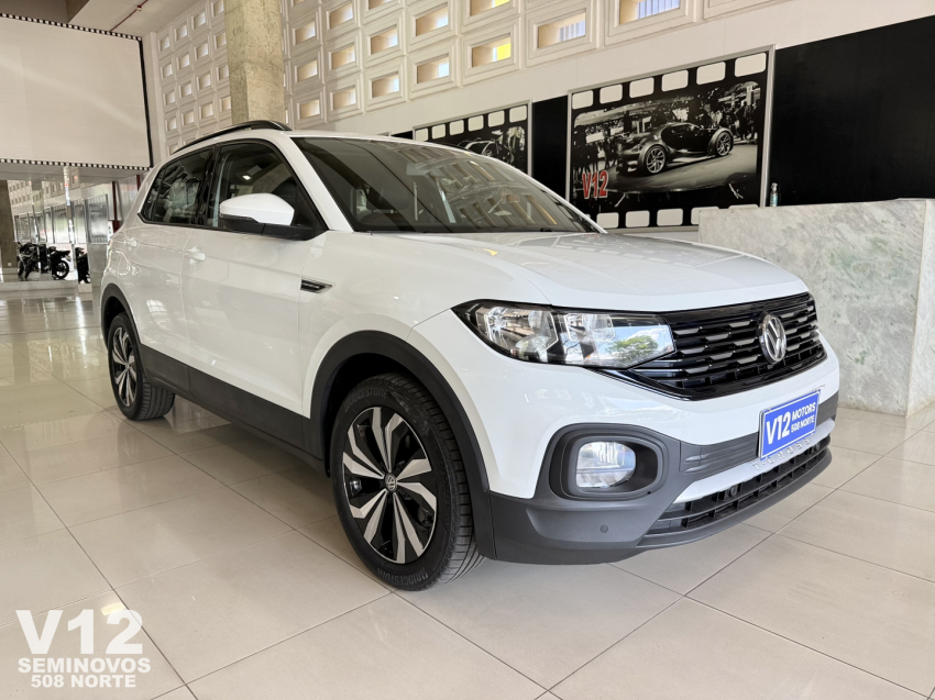 volkswagen t-cross 1.0 200 tsi total flex comfortline automatico 4p 2021