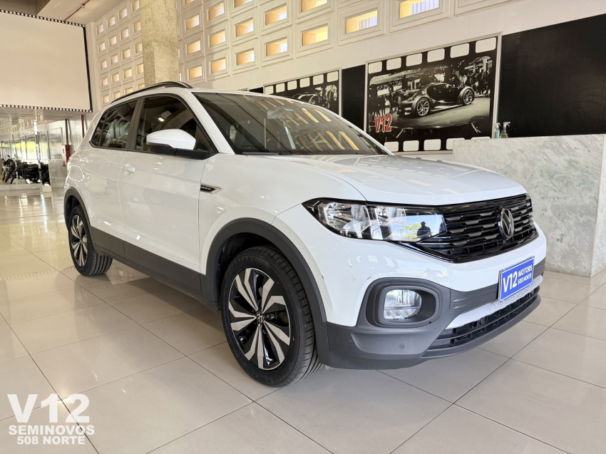volkswagen t-cross 1.0 200 tsi total flex comfortline automatico.