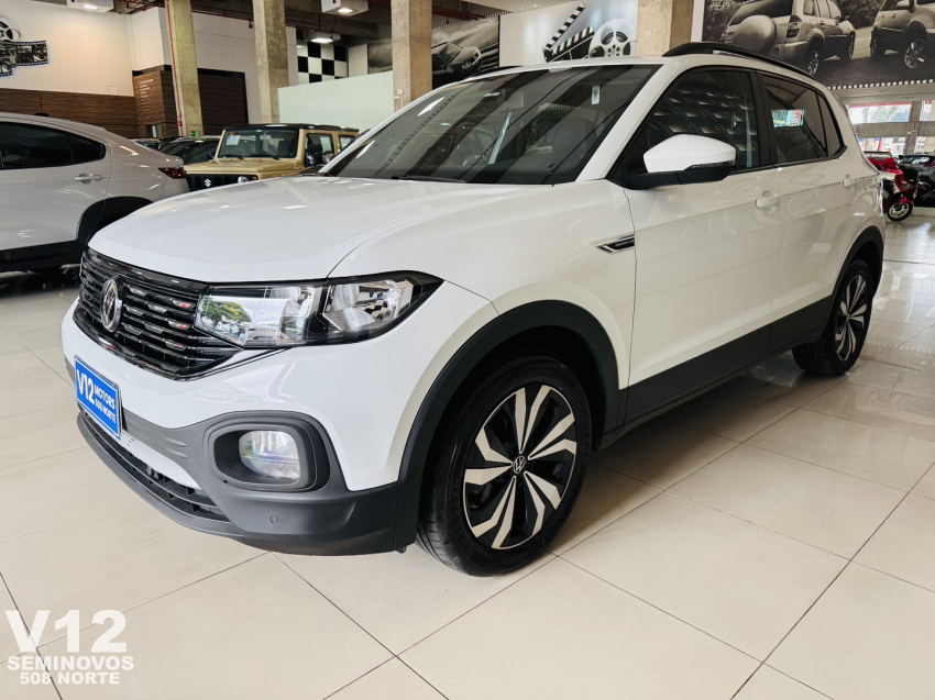 volkswagen t-cross 1.0 200 tsi total flex comfortline automatico.