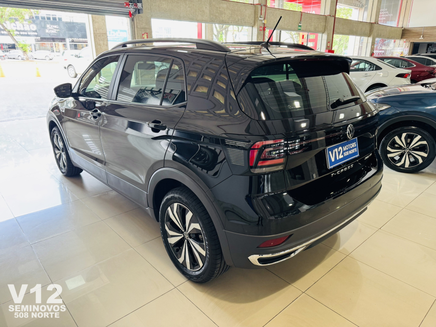 volkswagen t-cross 1.0 200 tsi total flex comfortline automatico.