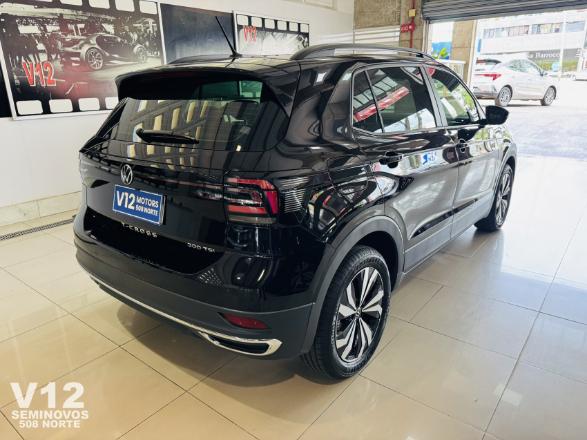 volkswagen t-cross 1.0 200 tsi total flex comfortline automatico.