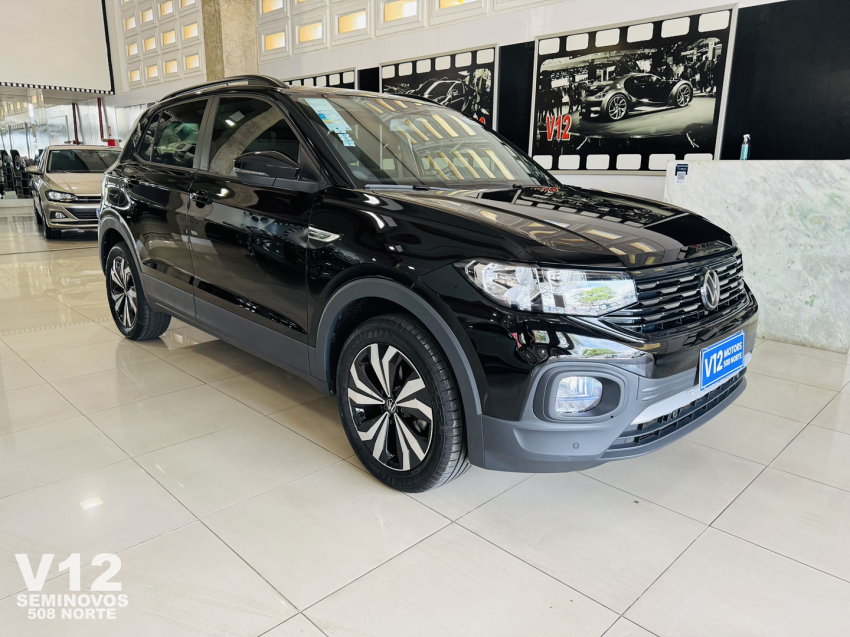 volkswagen t-cross 1.0 200 tsi total flex comfortline automatico.