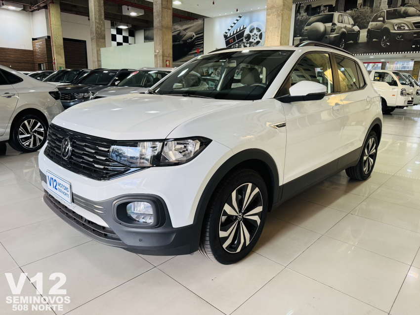volkswagen t-cross 1.0 200 tsi total flex comfortline automatico.