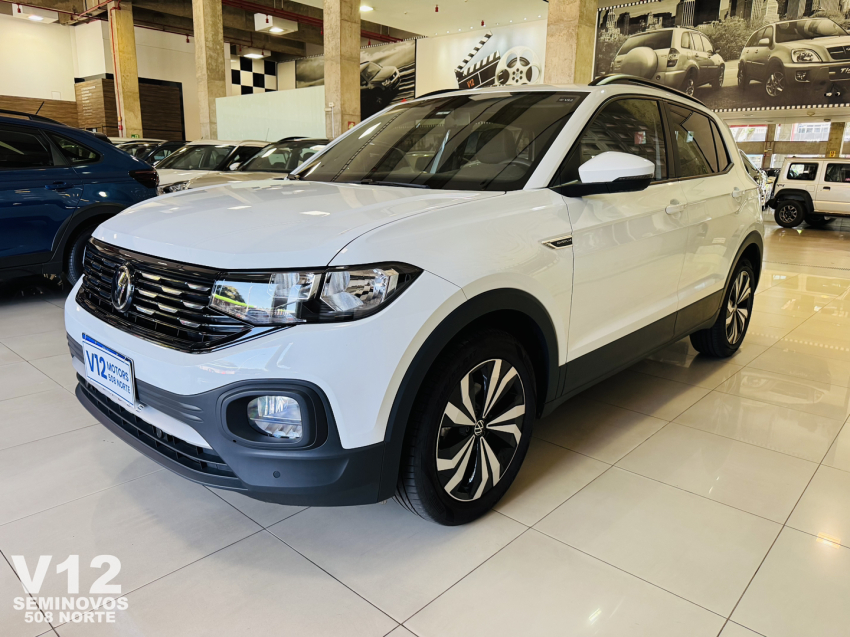 volkswagen t-cross 1.0 200 tsi total flex comfortline automatico.