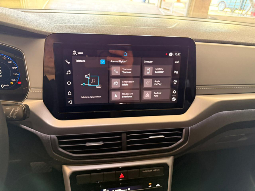 volkswagen t-cross 1.0 200 tsi total flex comfortline automatico 4p 20255