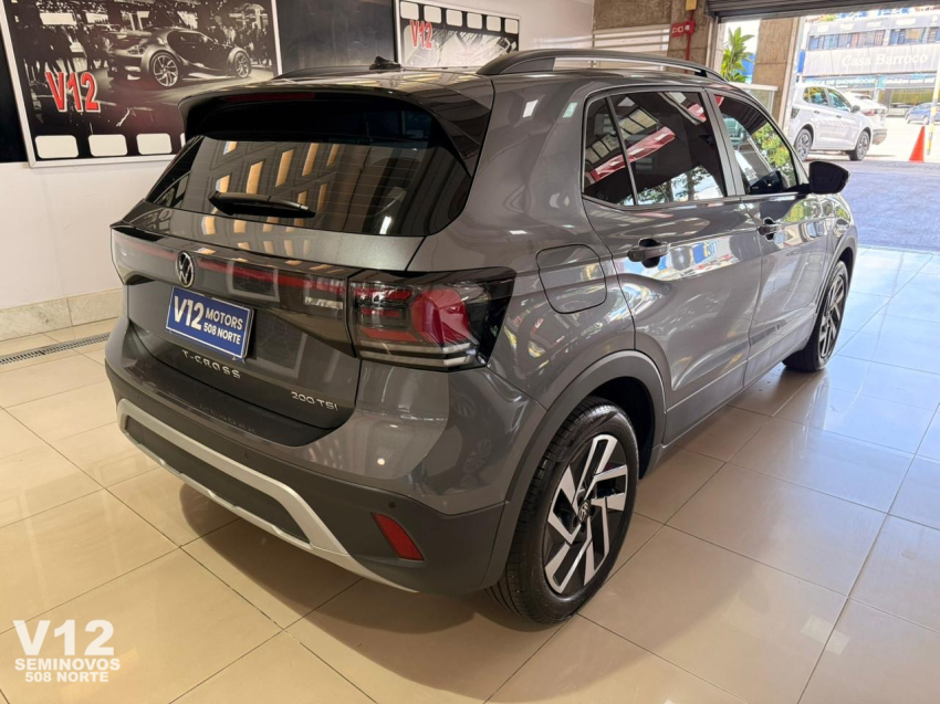 volkswagen t-cross 1.0 200 tsi total flex comfortline automatico 4p 20252