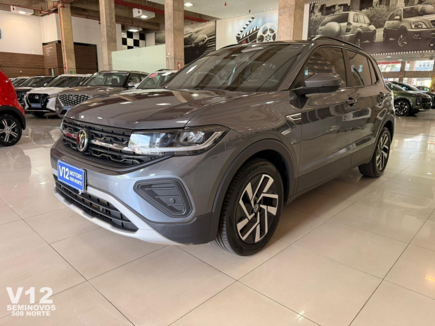 volkswagen t-cross 1.0 200 tsi total flex comfortline automatico 4p 2025