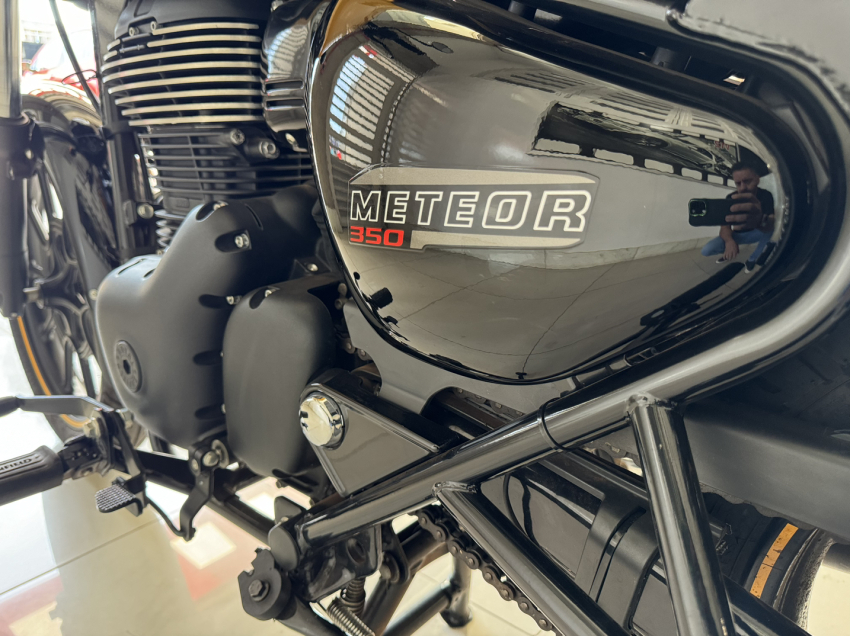 royal enfield meteor 350 fireball yellow gasolina manual 20238