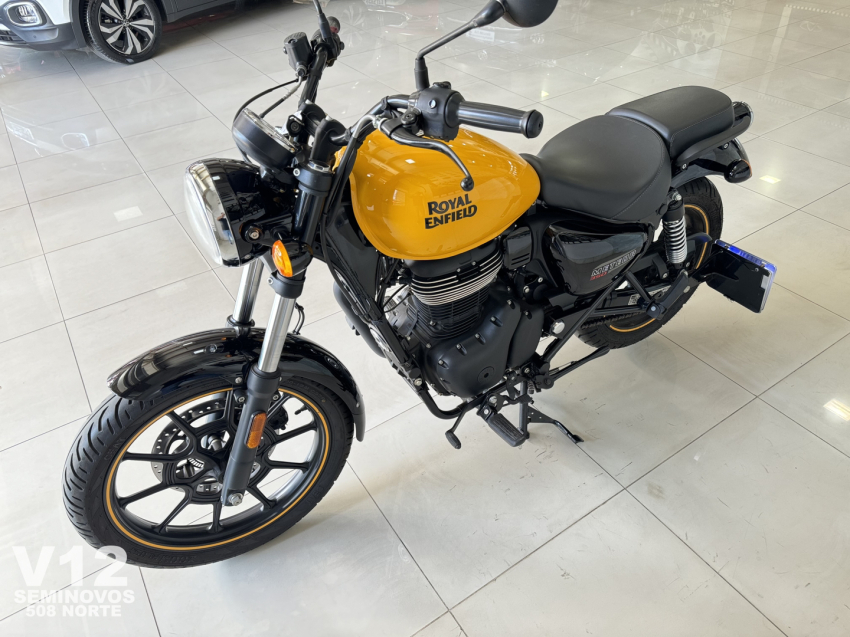 royal enfield meteor 350 fireball yellow gasolina manual 20233