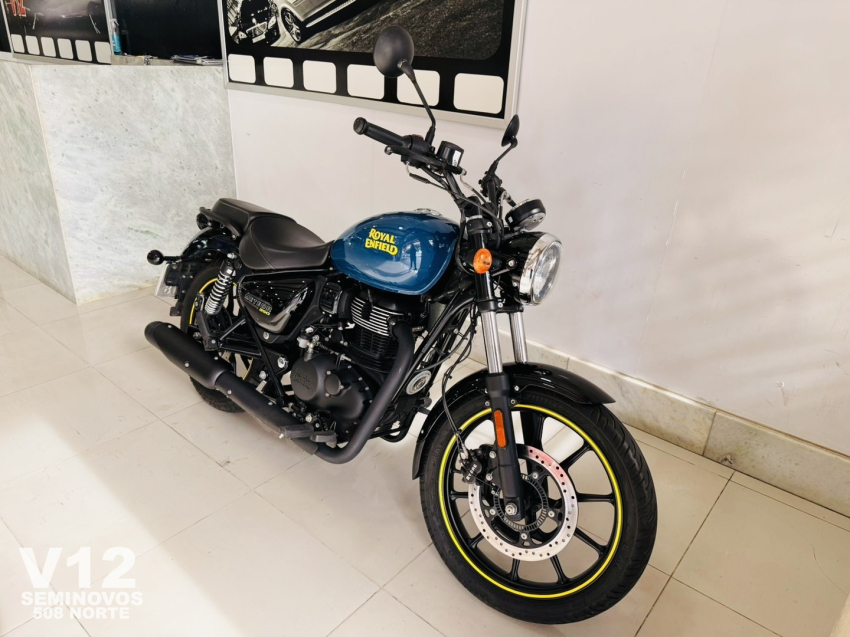 royal enfield meteor 350 fireball blue gasolina manual 20241