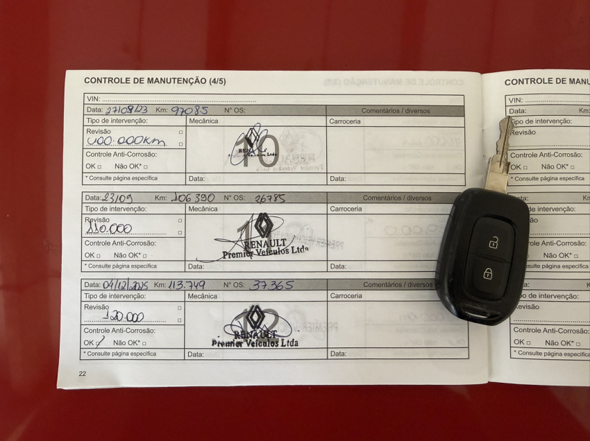 renault sandero 1.0 12v sce flex authentique manual 4p 20188