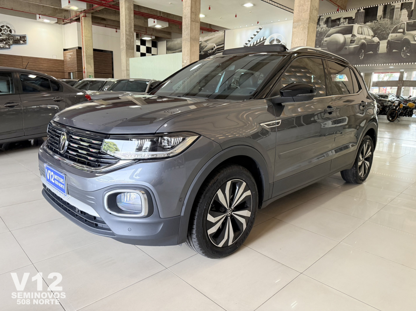 volkswagen t-cross highline top + teto solar