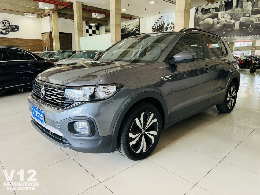 volkswagen t-cross 1.0 200 tsi total flex comfortline automatico 4p 2024