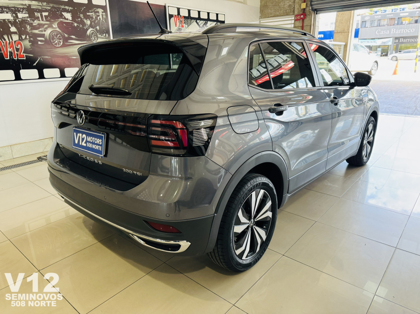 volkswagen t-cross 1.0 200 tsi total flex comfortline automatico 4p 20242