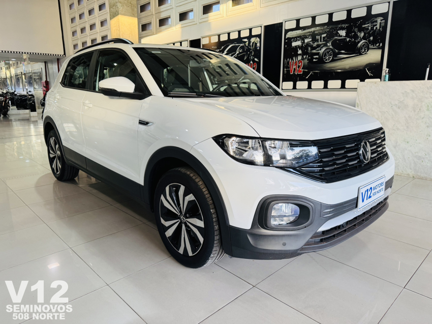 volkswagen t-cross 1.0 200 tsi total flex comfortline automatico1