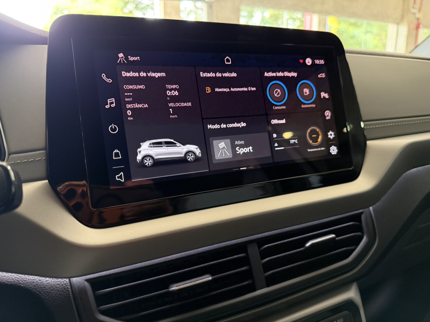 volkswagen t-cross 1.0 200 tsi total flex comfortline automatico 4p 20255