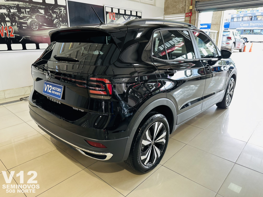 volkswagen t-cross 1.0 200 tsi total flex comfortline automatico 4p 20232