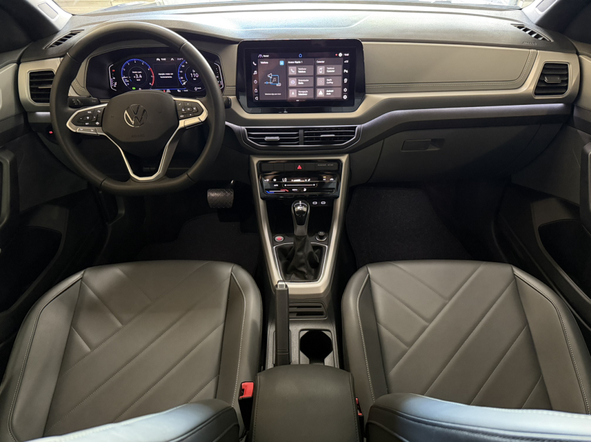 volkswagen t-cross 1.0 200 tsi total flex comfortline automatico 4p 202513