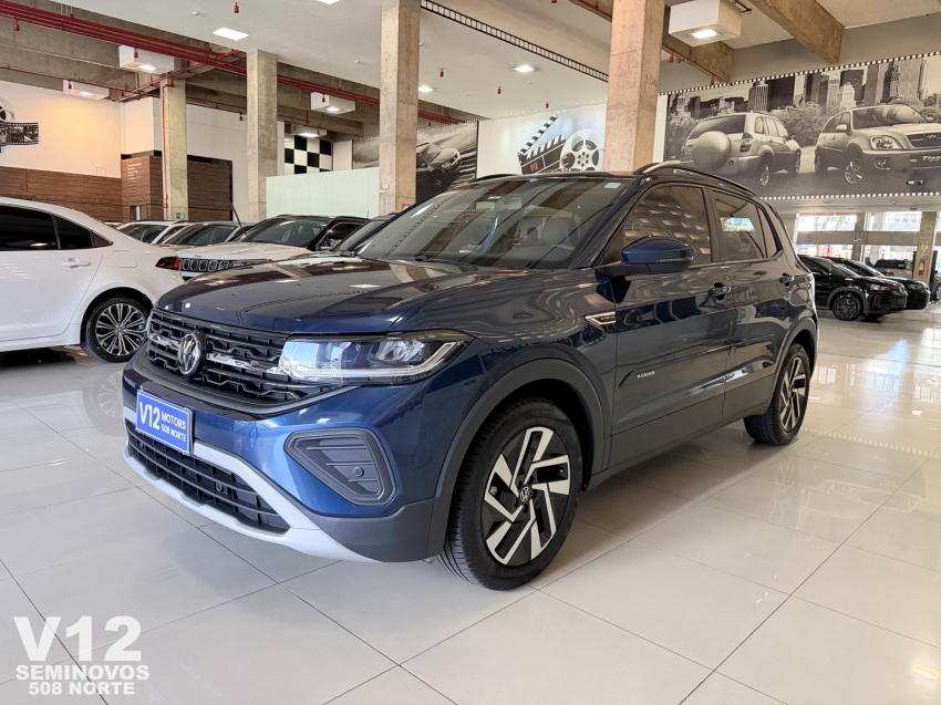 volkswagen t-cross 1.0 200 tsi total flex comfortline automatico 4p 2025