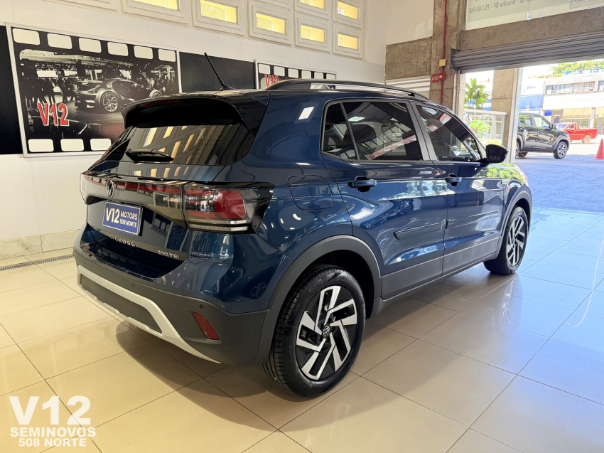 volkswagen t-cross 1.0 200 tsi total flex comfortline automatico 4p 20252