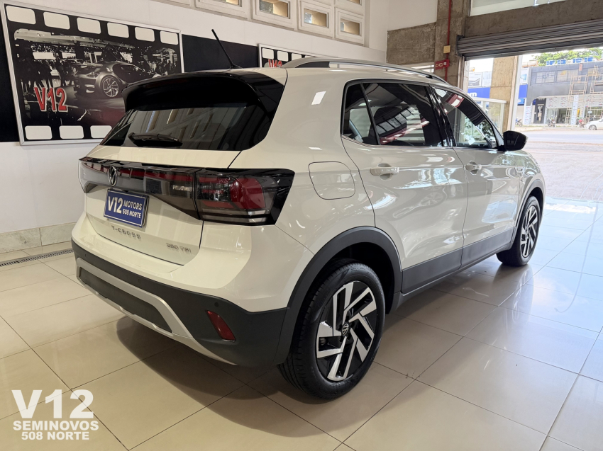 volkswagen t-cross 1.4 250 tsi total flex highline automatico 1.0 4p 20252