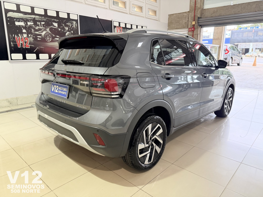 volkswagen t-cross 1.4 250 tsi total flex highline automatico 1.0 4p 20252