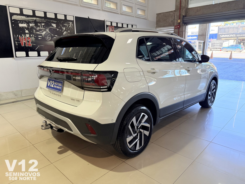 volkswagen t-cross 1.4 250 tsi total flex highline automatico 4p 20252