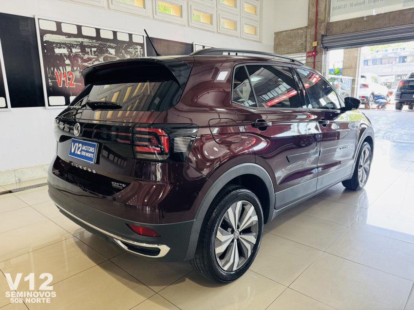 volkswagen t-cross 1.0 200 tsi total flex comfortline automatico 4p 20202