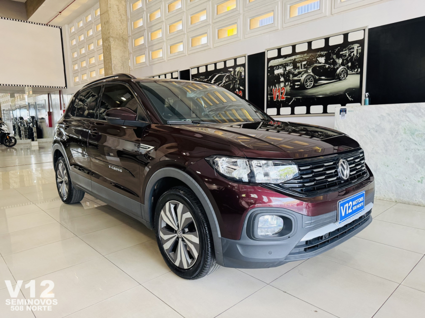 volkswagen t-cross 1.0 200 tsi total flex comfortline automatico 4p 20201