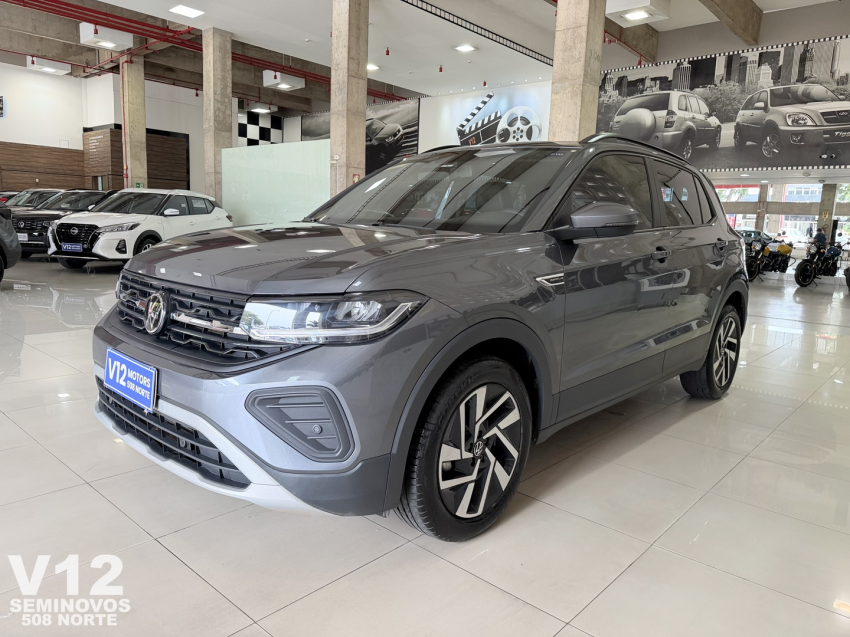 volkswagen t-cross 1.0 200 tsi total flex comfortline automatico 4p 20250
